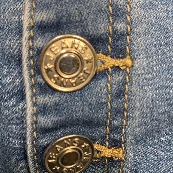 Women's Blue Jean Demin Shorts Plus Size 2X - Picture 2 of 4